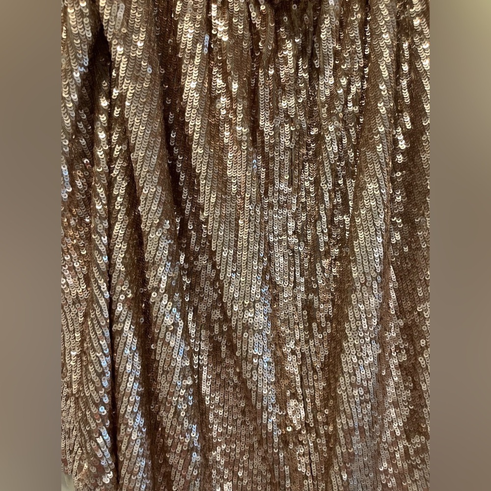 Free People Emilia Gold Sequin Romper - Picture 8 of 8